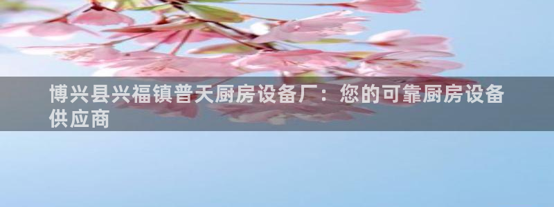 尊龙凯时 人生就是搏客服：博兴县兴福镇普天厨房设备厂：您的可