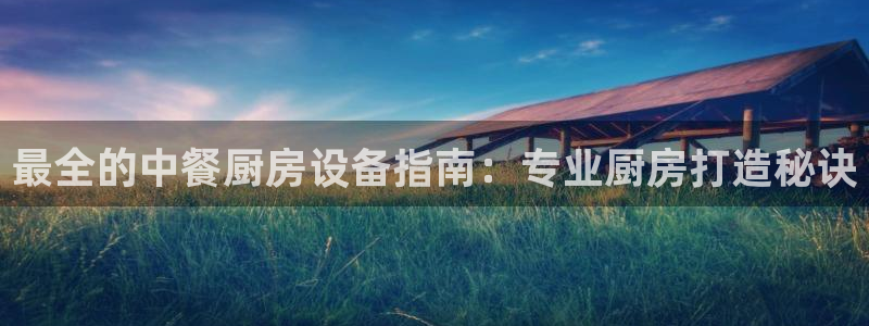 尊龙AG发财网：最全的中餐厨房设备指南：专业厨房打造秘诀
