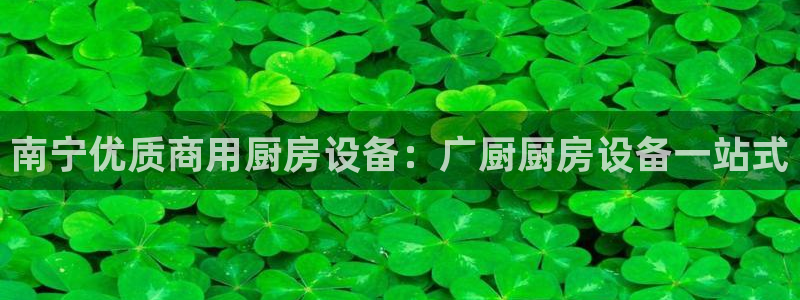 z6com尊龙：南宁优质商用厨房设备：广