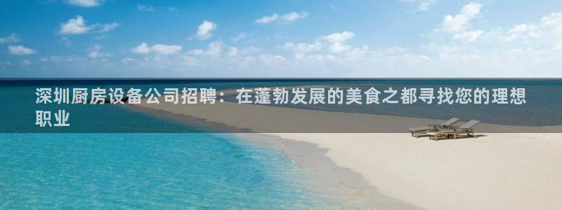 尊龙凯时游戏厅：深圳厨房