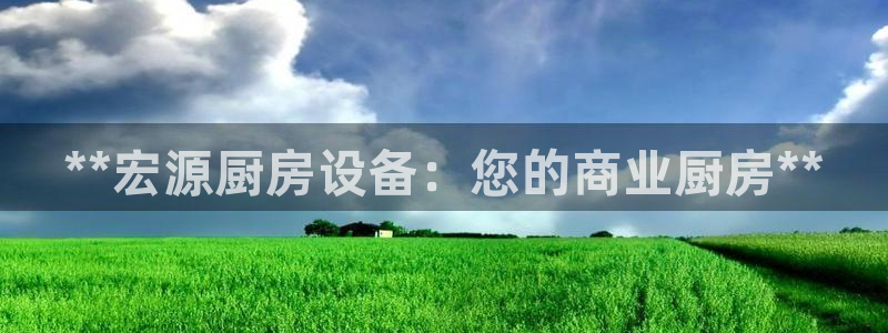 尊龙d88官网so问来就送38：**宏源厨房设备：您的商业厨