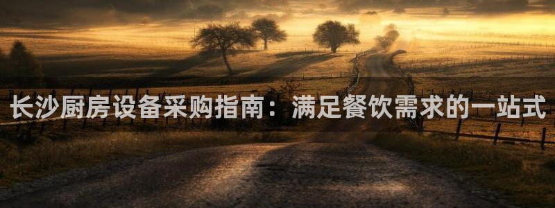 尊龙凯时人生就是搏z6com：长沙厨房设备采购指南：满足餐饮